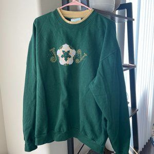 Green Christmas Crewneck